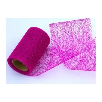 Stuha Organza pavučina stuha 10cm/9m - cyklámen