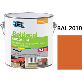 univerzální barva Soldecol UNICOAT SM 2,5 L RAL 2010