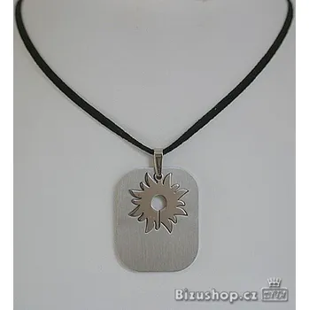Náhrdelník Náhrdelník Chirurgická ocel přívěsek sluníčko 15014