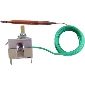 Termostat provozní 12-120°C, kapilára 1,5 m, čidlo Cu d=6,5mm (Termostaty provozní, s kapalinovou náplní)