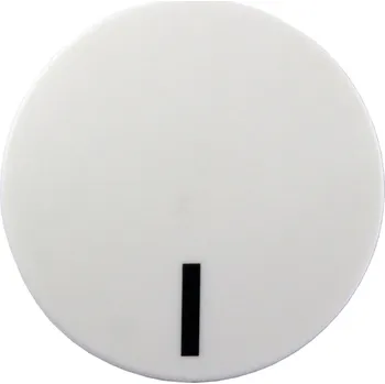 Knoflík Knoflík čočkový bílý-ryska (Příslušenství k termostatům)