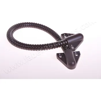 Nábytkové kování Kabelová průchodka hnědá 9/7mm - 300mm vč. koncovek