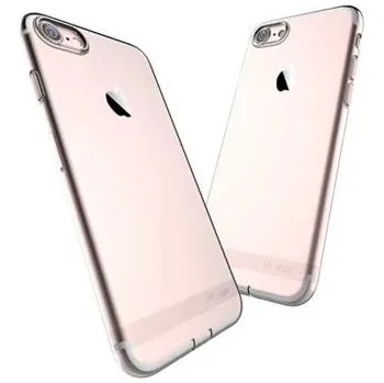 Pouzdro na mobilní telefon USAMS Primary TPU silikonový obal pro Apple iPhone 7 transparentní růžový