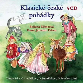 Klasické české pohádky - Němcová B., K.J. Erben (čte Höger K., Zinková V.) [4CD] 