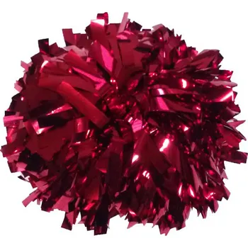 Gymnastika Pompony metalické - jednobarevné