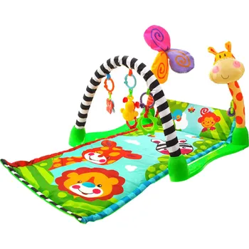 Hrací deka Aga4Kids Hrací deka s míčky Žirafa