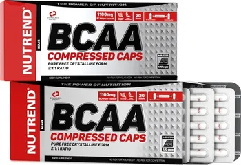 Aminokyselina Nutrend BCAA Compressed Caps 120 kapslí