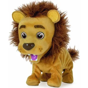 plyšák Teddies Kokum lvíček plyšový na baterie 26 cm