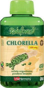 Přírodní produkt VitaHarmony Chlorella 500 mg 450 tbl.
