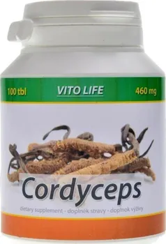 Přírodní produkt Vito Life Cordyceps Sinensis 460 mg 100 tbl.
