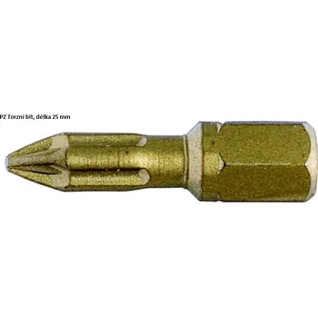 Bit Bit PZ torzní, pro měkké šroubování, délka 25 mm PZ1