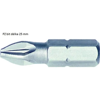 Bit Bit PZ, délka 25 mm PZ3
