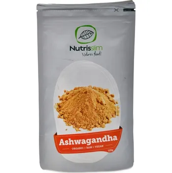 Přírodní produkt Nutrisslim Nature's Finest Bio Ashwaganda powder 125 g