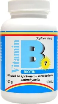 NUTRISTAR Biotin vitamín B7 500 mcg