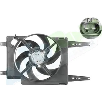 Ventilátor topení a klimatizace Ventilátor s krytem / úchytem - sahara ALFA ROMEO 164 (164) 1987-1998 LP.0000.2544.83-254569 - DOPRAVA ZDARMA