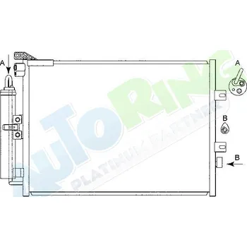 Výparník klimatizace Chladič klimatizace RENAULT Clio 3 (R0,1) od 04.2009 LP.0000.1457.67-157984 - DOPRAVA ZDARMA