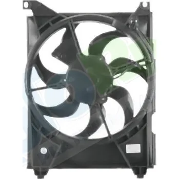 Ventilátor topení a klimatizace Ventilátor s krytem / úchytem - sahara HYUNDAI Trajet (FO) 2000-2008 LP.0000.2526.75-253449 - DOPRAVA ZDARMA