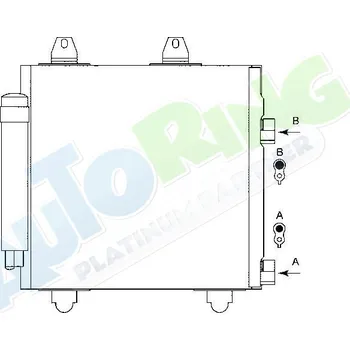 Výparník klimatizace Chladič klimatizace CITROEN C1 (PM,PN) 08.05-04.12 LP.0000.1470.22-155127 - DOPRAVA ZDARMA
