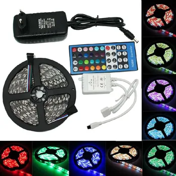 LED páska Lighting Led pásek 1metr, 5050, 60ks/m, 12W/m, IP20, RGBW čistá bílá (LED pásek 1metr multicolor + čistá bílá)