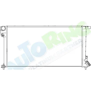 Chladič motoru Chladič vody CITROEN Berlingo (MF) 06.96-11.02 LP.0000.1617.78-176477 - DOPRAVA ZDARMA