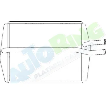 Výměník tepla Radiátor topení MAZDA 121 (JASM, JBSM) 2000-2003 LP.0000.1977.92-213333 - DOPRAVA ZDARMA