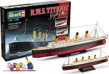 Plastikový model Revell R.M.S. Titanic Gift-Set 1:700 a 1:1200