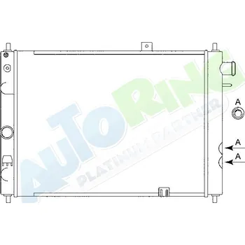 Chladič motoru Chladič vody OPEL Ascona C 08.81-09.88 LP.0000.1700.59-186484 - DOPRAVA ZDARMA