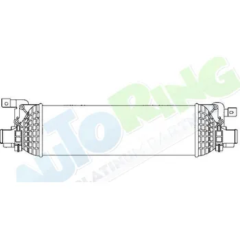 Chladič motoru Chladič vzduchu - intercooler FORD Fusion (JUS) od 08.2005 LP.0000.1929.11-195983 - DOPRAVA ZDARMA
