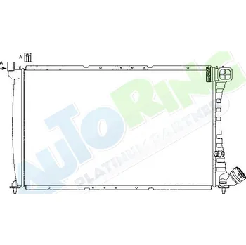 Chladič motoru Chladič vody CITROEN XM (Y3,Y4) i Kombi 1989-2001 LP.0000.1633.75-183380 - DOPRAVA ZDARMA