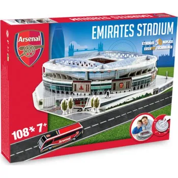 3D puzzle Nanostad UK - Emirates (Arsenal) 108 dílků