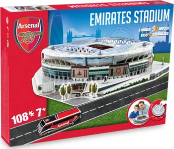 Puzzle Nanostad UK - Emirates (Arsenal) 108 dílků