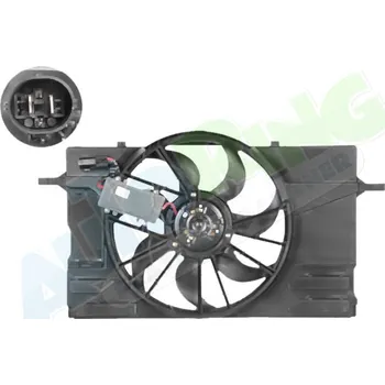 Ventilátor topení a klimatizace Ventilátor s krytem / úchytem - sahara VOLVO C70 (M) 02.06-2010 LP.0000.2514.56-253358 - DOPRAVA ZDARMA