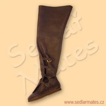 Jezdecká obuv Gotické jezdecké boty (model č. 1060)