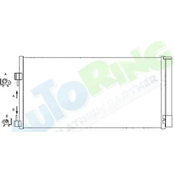 Výparník klimatizace Chladič klimatizace RENAULT Laguna 3 (T) od 09.2007 LP.0000.1514.42-151563 - DOPRAVA ZDARMA