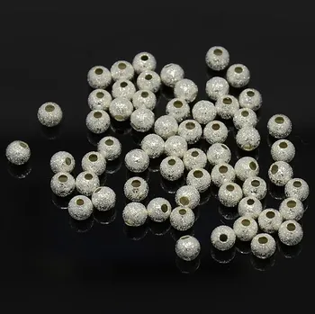 Dětské navlékací korálky Korálky stardust 4mm (1ks)