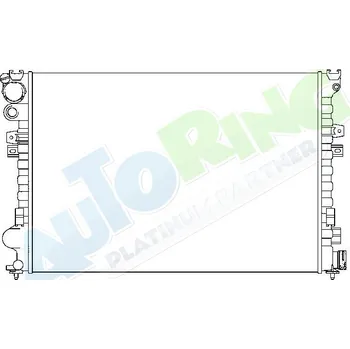 Chladič motoru Chladič vody CITROEN Jumpy (U6U) 2004-20076 LP.0000.1640.16-176050 - DOPRAVA ZDARMA