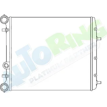 Chladič motoru Chladič vody SEAT Ibiza i Cordoba (6L) 04.06-03.08 LP.0000.1652.50-188986 - DOPRAVA ZDARMA