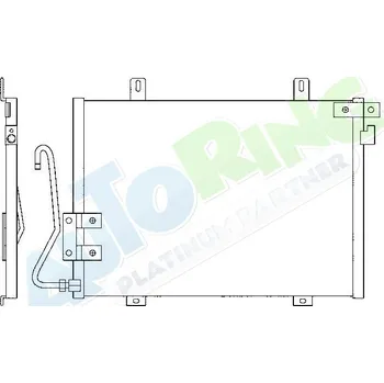Výparník klimatizace Chladič klimatizace RENAULT Clio 2, Storia i Campus (B0,1,2) od 06.2001 LP.0000.1467.62-158018 - DOPRAVA ZDARMA