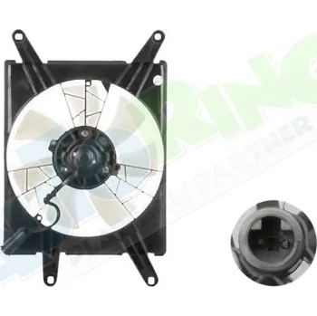 Ventilátor topení a klimatizace Ventilátor s krytem / úchytem - sahara HYUNDAI Pony i Excel (X2) 1992-1995 LP.0000.2535.31-259743 - DOPRAVA ZDARMA