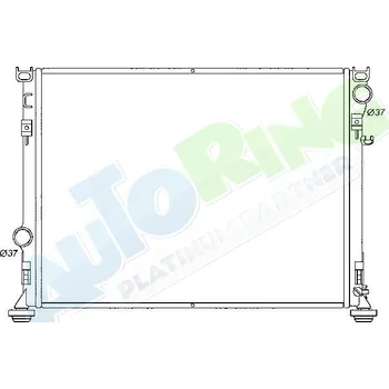 Chladič motoru Chladič vody CHRYSLER 300C (LX) 2004-03.11 LP.0000.1618.24-171729 - DOPRAVA ZDARMA