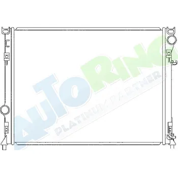 Chladič motoru Chladič vody CHRYSLER 300C (LX) 2004-03.11 LP.0000.1617.21-168392 - DOPRAVA ZDARMA