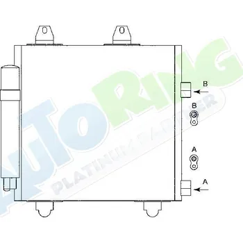 Výparník klimatizace Chladič klimatizace CITROEN C1 (PM,PN) 08.05-04.12 LP.0000.1473.43-155124 - DOPRAVA ZDARMA