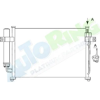 Výparník klimatizace Chladič klimatizace HYUNDAI Getz (TB) 2002-08.2005 LP.0000.1533.94-153399 - DOPRAVA ZDARMA