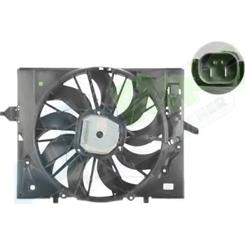 Ventilátor topení a klimatizace Ventilátor s krytem / úchytem - sahara BMW 6 (E63,E64) 2004-08.10 LP.0000.2512.75-256420 - DOPRAVA ZDARMA