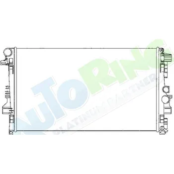 Chladič motoru Chladič vody MERCEDES Vito i Viano (W639) od 09.2010 LP.0000.1628.94-185253 - DOPRAVA ZDARMA