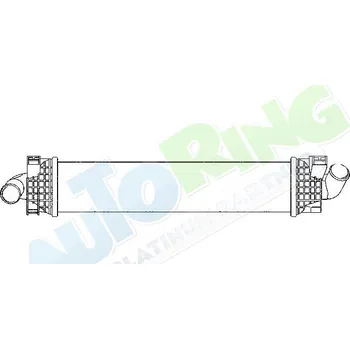 Chladič motoru Chladič vzduchu - intercooler FORD C-max (C214) 2007-2011 LP.0000.1948.00-195136 - DOPRAVA ZDARMA