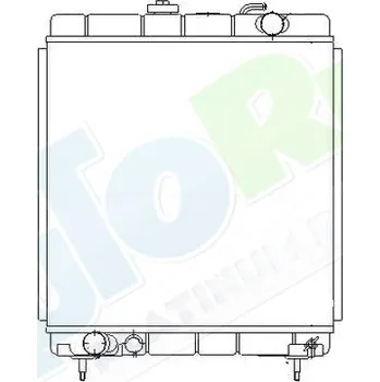 Chladič motoru Chladič vody PEUGEOT J9 1980-05.87 LP.0000.1635.84-171163 - DOPRAVA ZDARMA