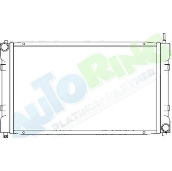 Chladič motoru Chladič vody MERCEDES 507D-814D 1986-1995 LP.0000.1617.60-166508 - DOPRAVA ZDARMA