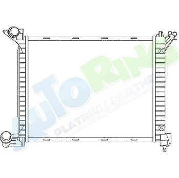 Chladič motoru Chladič vody MINI One i Cooper (R50,52,53) 05.01-06.07 LP.0000.1676.97-185533 - DOPRAVA ZDARMA