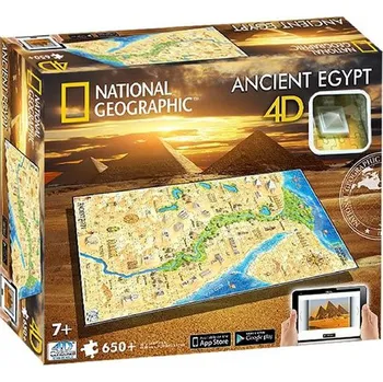 Puzzle 4D Cityscape National Geografic Starověký Egypt